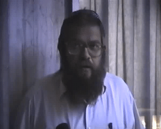 RARE  Rabbi Binyamin Kahane Kahane Chai supporters speak in Jeru(1) 00:19:05